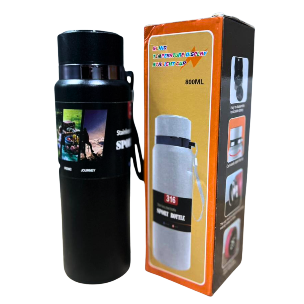 Alsultan Sports Vacuum Insulated Stainless Steel Water Bottle