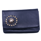Urban Chic Black Crossbody Purse for Women Stylish Leather Shoulder Bag with Multiple Compartments