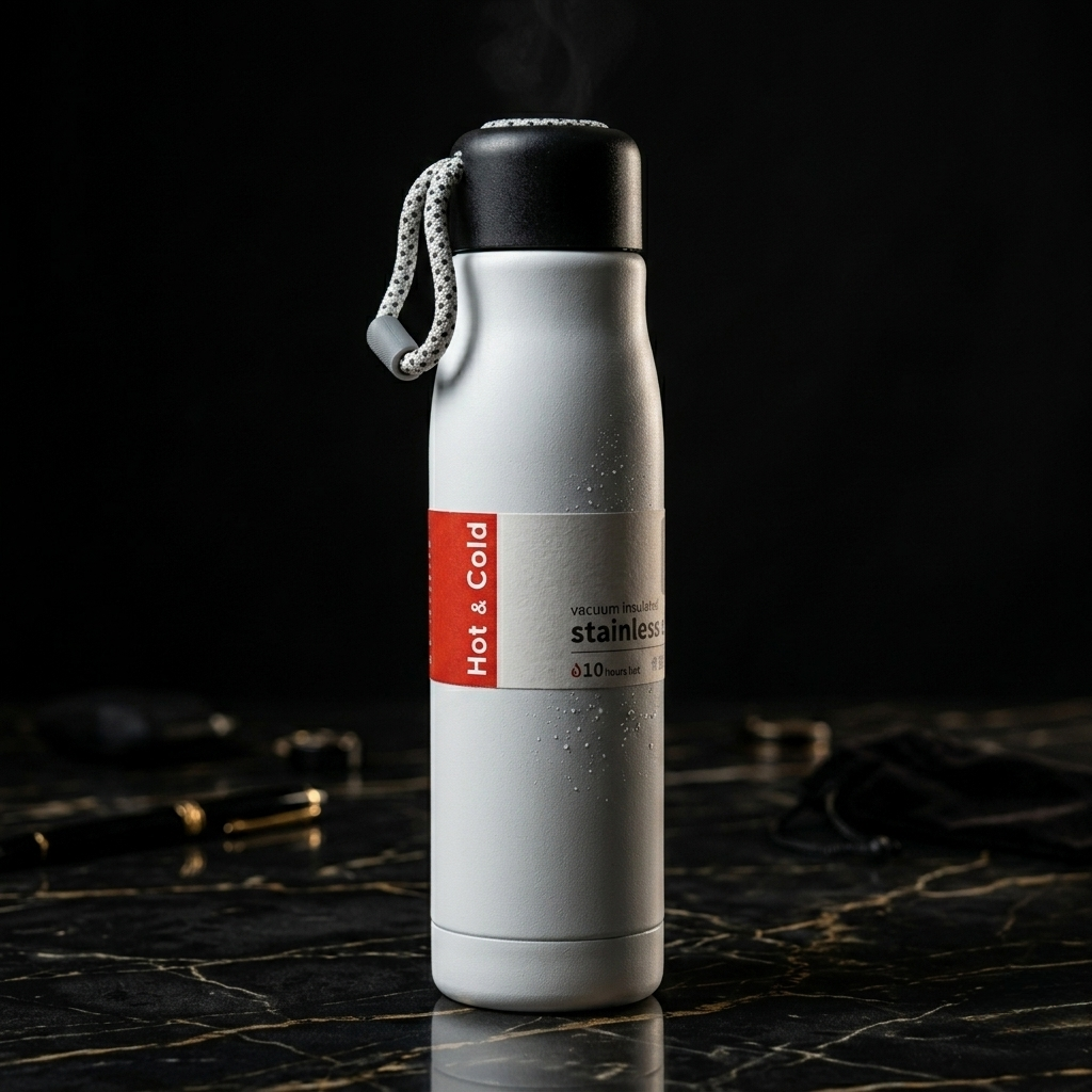 Alsultan Hot & Cold Thermal Bottle Vacuum Insulated Stainless Steel Water Bottle