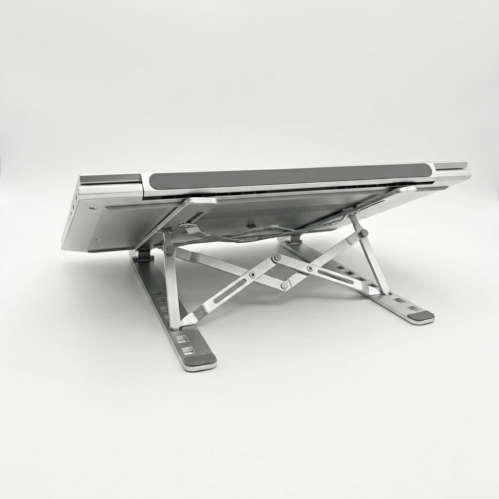 Adjustable Metal Laptop Stand Ergonomic Aluminum Desk Stand for Laptop, MacBook & Notebook