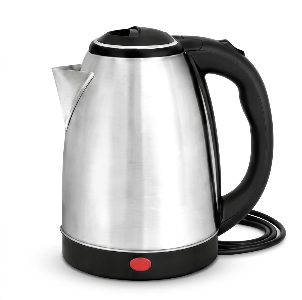 Fast Boil Electric Kettle – 1.8L Stainless Steel Electric Water Heater | Auto Shut-Off Safety Kettle for Home & Office