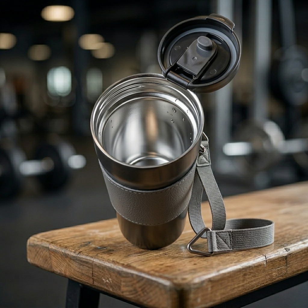 Stainless Steel Insulated Coffee Mug 510ML Leak-Proof Travel Cup