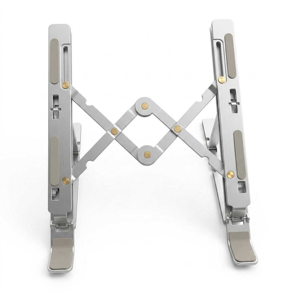 Adjustable Metal Laptop Stand Ergonomic Aluminum Desk Stand for Laptop, MacBook & Notebook