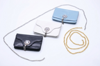 Elegant White Ladies Purse Premium Synthetic Leather Handbag for Women Stylish Shoulder Bag