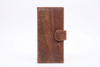 Classic Tall Snap Leather Wallet