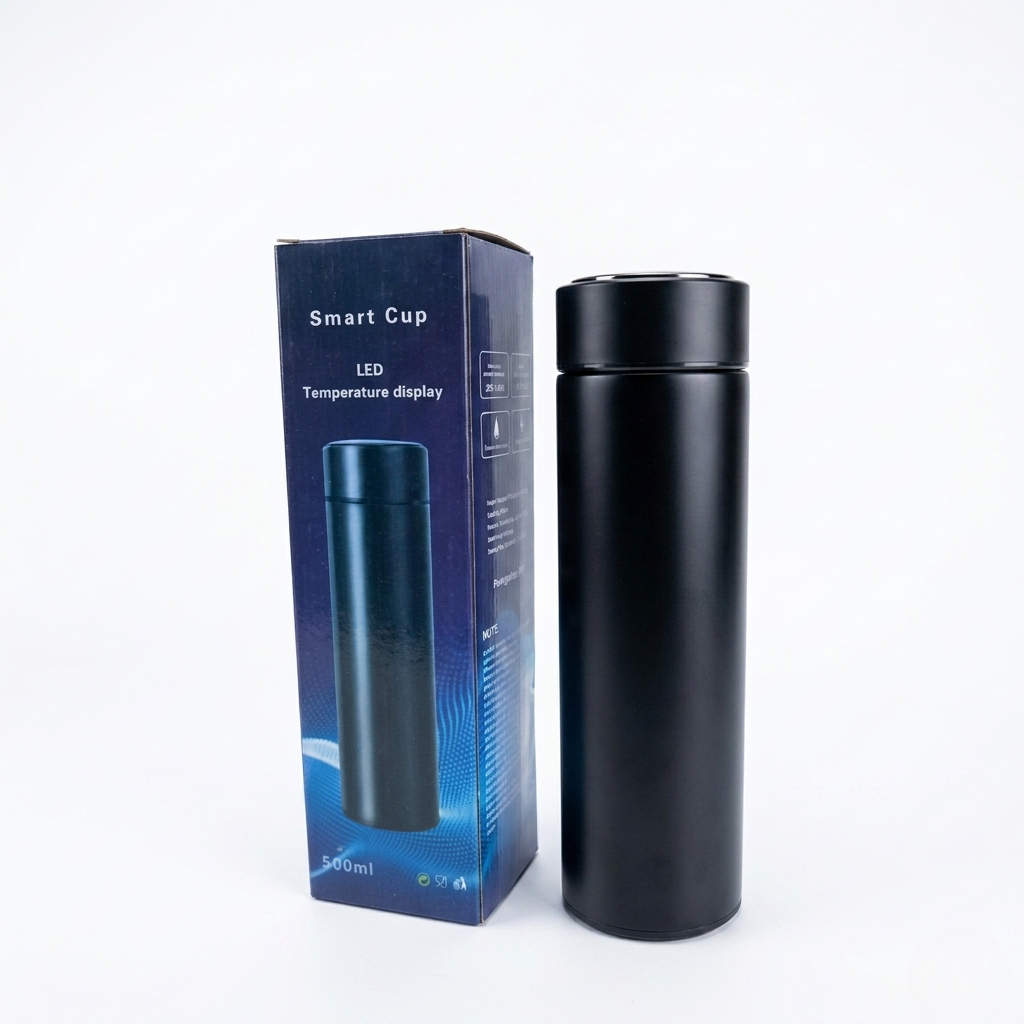 Alsultan Temperature Display Vacuum Insulated Water BottleAlsultan Smart Temperature Display Water Bottle Vacuum Insulated Stainless Steel (Hot & Cold)